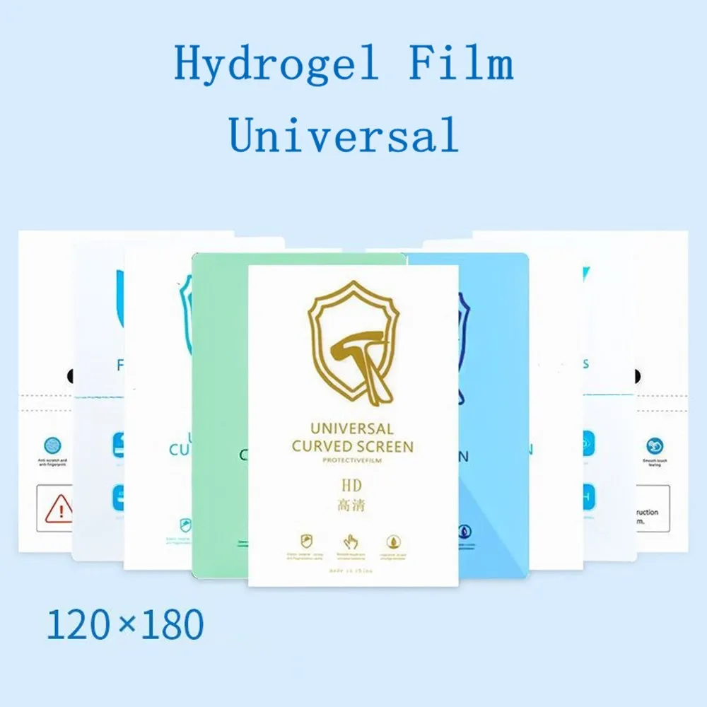 Pelicula Hidrogel Film Flexible Hydrogel Hydro dipping Sheet TPU Soft Lamina Sunshine Mechanic Cutting Machine Plottter