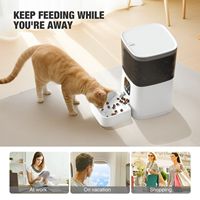 7L Automatic Dry Food Dispenser for Cats Dogs Eco-Friendly Smart Pet Feeder with WiFi APP Control Plastic Material Dog Products