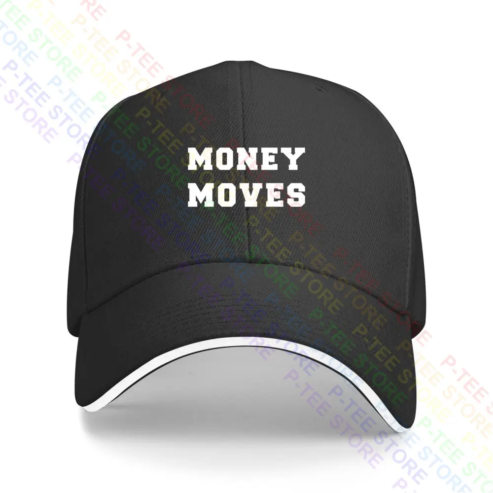 Money Moves Finance, Investor, Stock Market Investing Baseball Cap Snapback Caps Knitted Bucket Hat