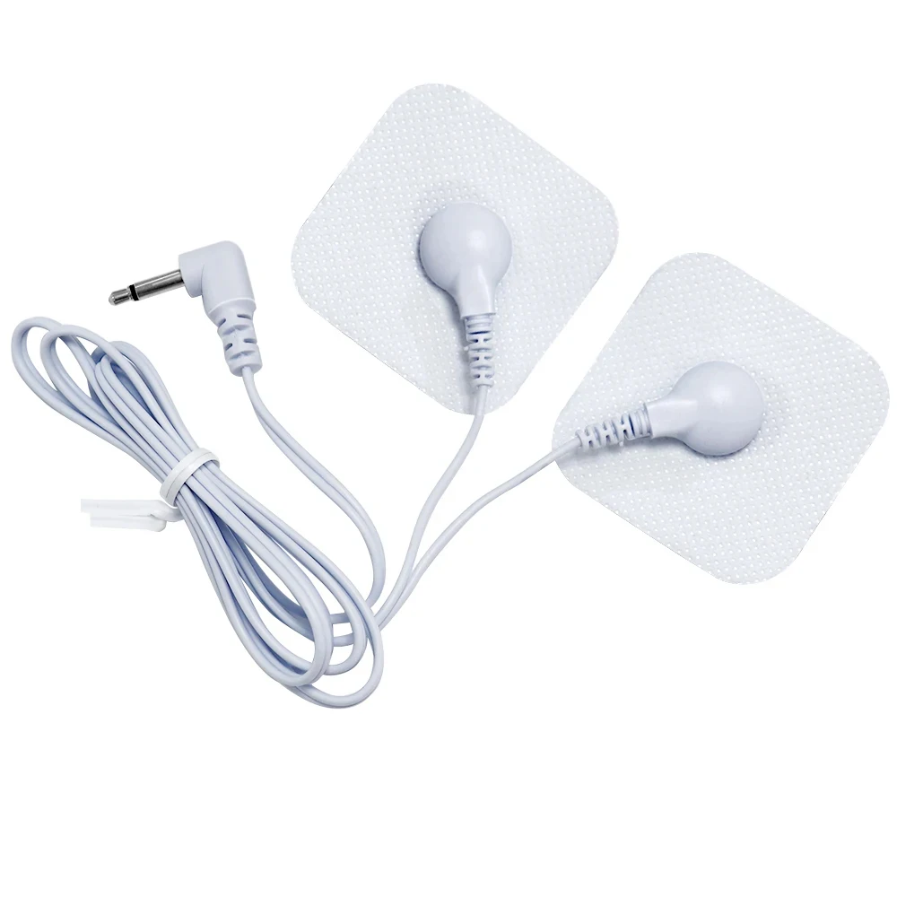 2/4 Way Electrode Cable Line Electrostimulator Cable Wire for Tens Massager Electrode Pads Connection Cable Massage Accessories