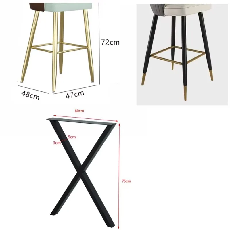 Customizable Wholesale Metal Chair Furniture Frames Hardware Furniture  Sofa Chair  Frame