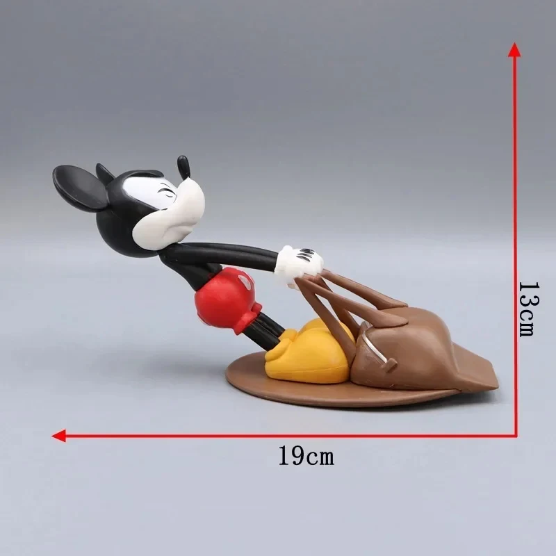 Butée de porte Mickey mignonne, dessin animé Donald Duck Woody, coupe-vent, Anti-Collision, décoration de maison et de bureau, cadeau d'anniversaire créatif