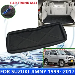 For Suzuki Jimny Wide JB23 JB33 JB43 JB53 1999~2017 2005 2009 2010 Car Rear Trunk Protector Pad Auto Waterproof Mats Accessories