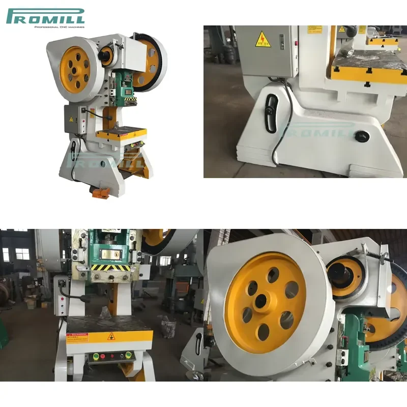 HCY 2024 New Style Mechanical Power Press Machine J23-63T Series Motor & Engine Powered Punching Machine Open Back Inclinable