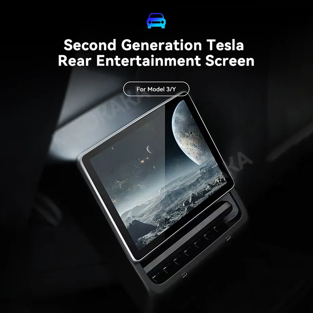 For Tesla Model 1/ 3/ Y Android Multimedia Player Rear Seat Entertainment System Display with Same Screen Function