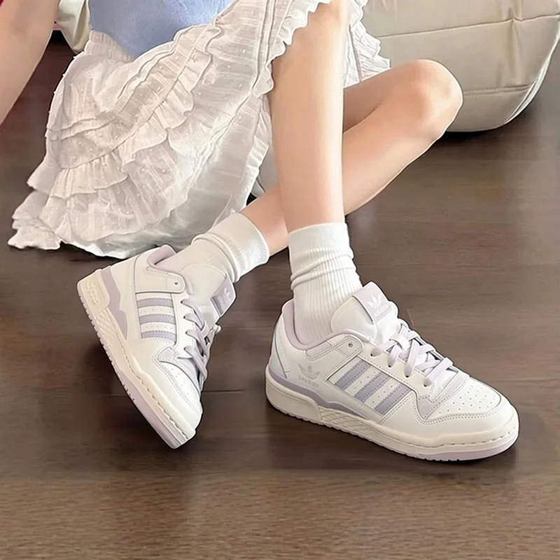 Adidas Clover Official Authentic Board Shoes Women's Shoes Summer New Style Casual Shoes Sports Shoes JP9023