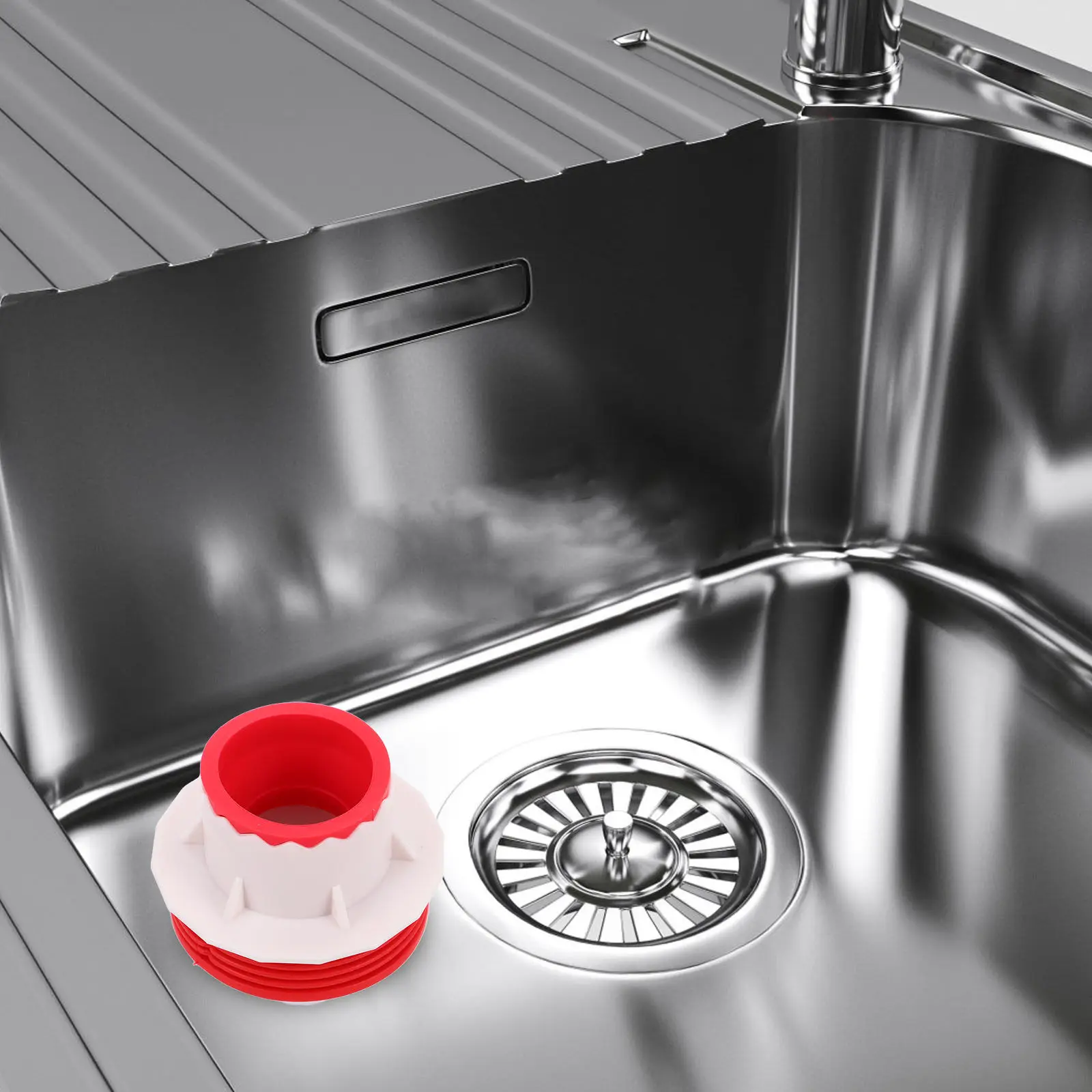 Hose Extension Adapter Drain Connector for Sink Line Fittings Kitchen Floor Core