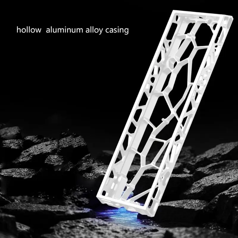R53C Aluminum Alloy Keyboards Shell Metal Frame Case For GH60 GT60 Keyboards