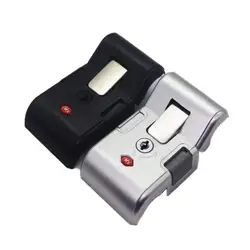 Portable Anti Theft Repair Supplies Travel Bag Key Lock Black Silver Luggage Paasword Lock Safe Repacement Security Padlock