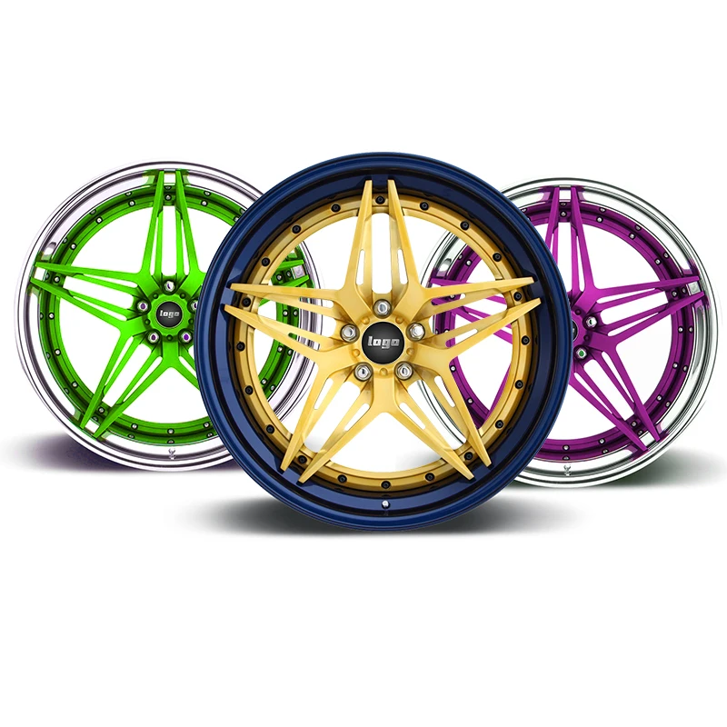 Automobile parts factory manufactures forged wheel rims alloy 16 17 18 19 20 + inch wheels