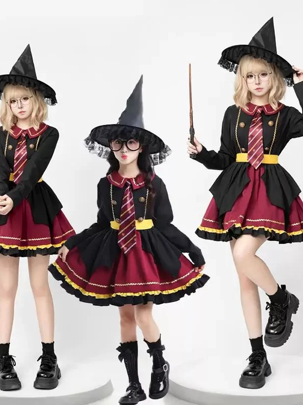 Loween Cos Detective Costume erlo Holmes Roupas infantis adultas de fibra de poliéster para performance em palco