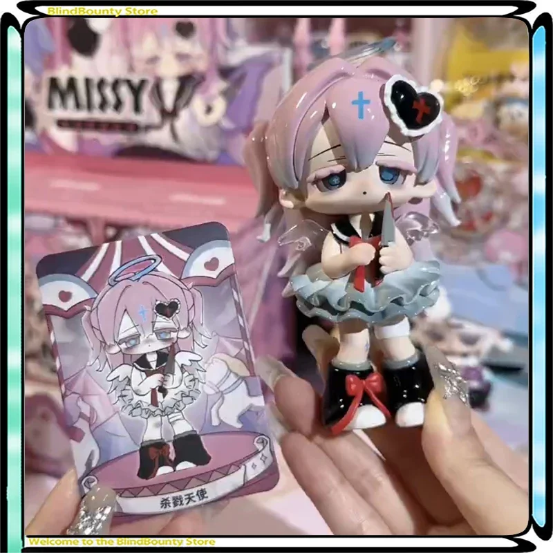 

Новая серия Missy Sweet Mourning Lolita, слепая коробка, игрушки, загадочная коробка, куклы, милый аниме, экшн-сюрприз, игрушки, модель, подарки