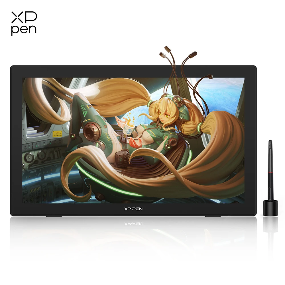 

XPPen Artist 24 FHD Drawing Display 23.8 Inch Graphic Tablet Monitor with Adjustable Stand 132% sRGB Support 60 Tilt Windows Mac