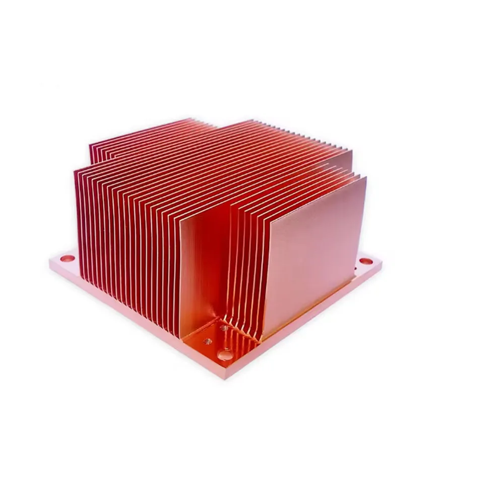 1Pcs 40-90mm Series DIY Copper Heat Sink Chip Semiconductor Refrigeration Chip TEC Laser LED  Memory Hard Disk Heat Sink Block