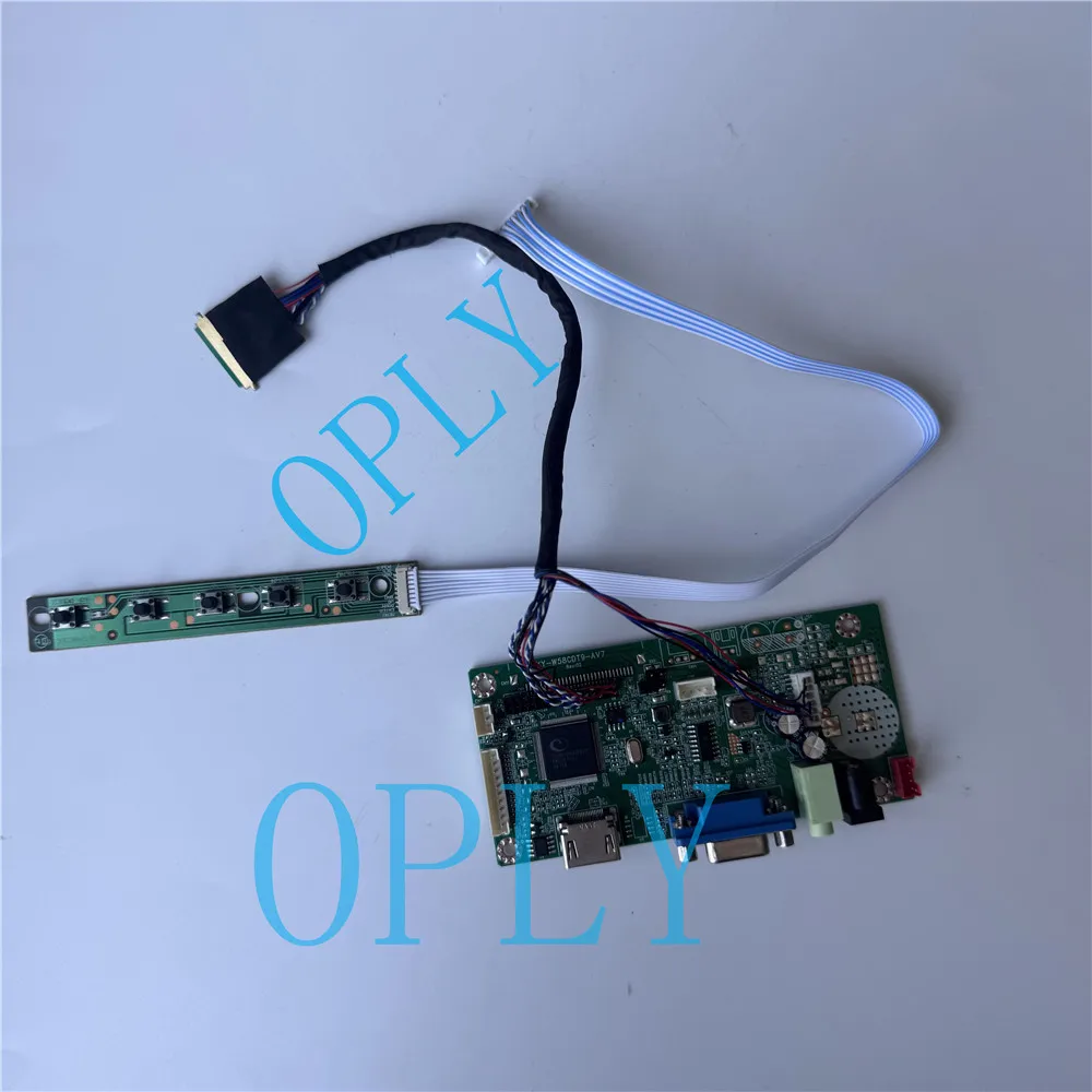58C Controller driver board HDMI-Compatible VGA Audio in kit for B140XW01 B140XW03 B140XW01 V0 1366X768 14