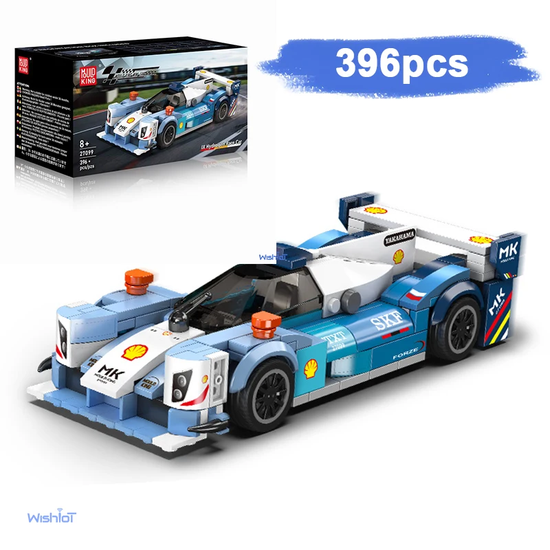 

27099 Famous Car Sports Cars Small Building Blocks Assembled Race Car Toys Vehicle Collect Educational Model Bricks Boys Gifts