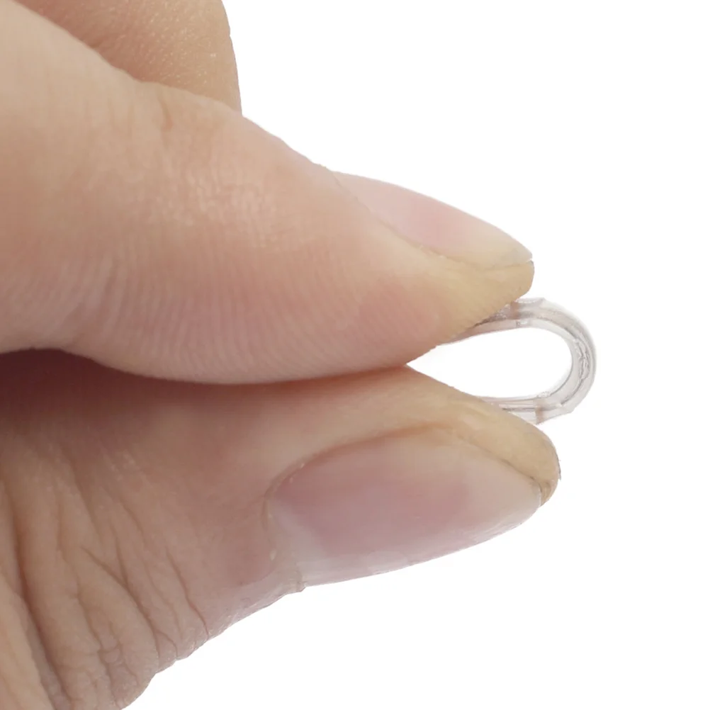 Corrector de uñas de los pies de silicona de aleación de titanio, herramienta reutilizable para uñas encarnadas para aliviar el dolor, cuidado de los pies, uso diario compacto, 10 Uds.