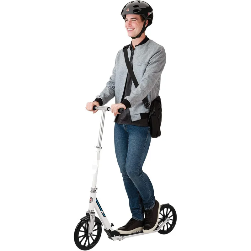 Aqrazor A6 kick scooter-White-FFP