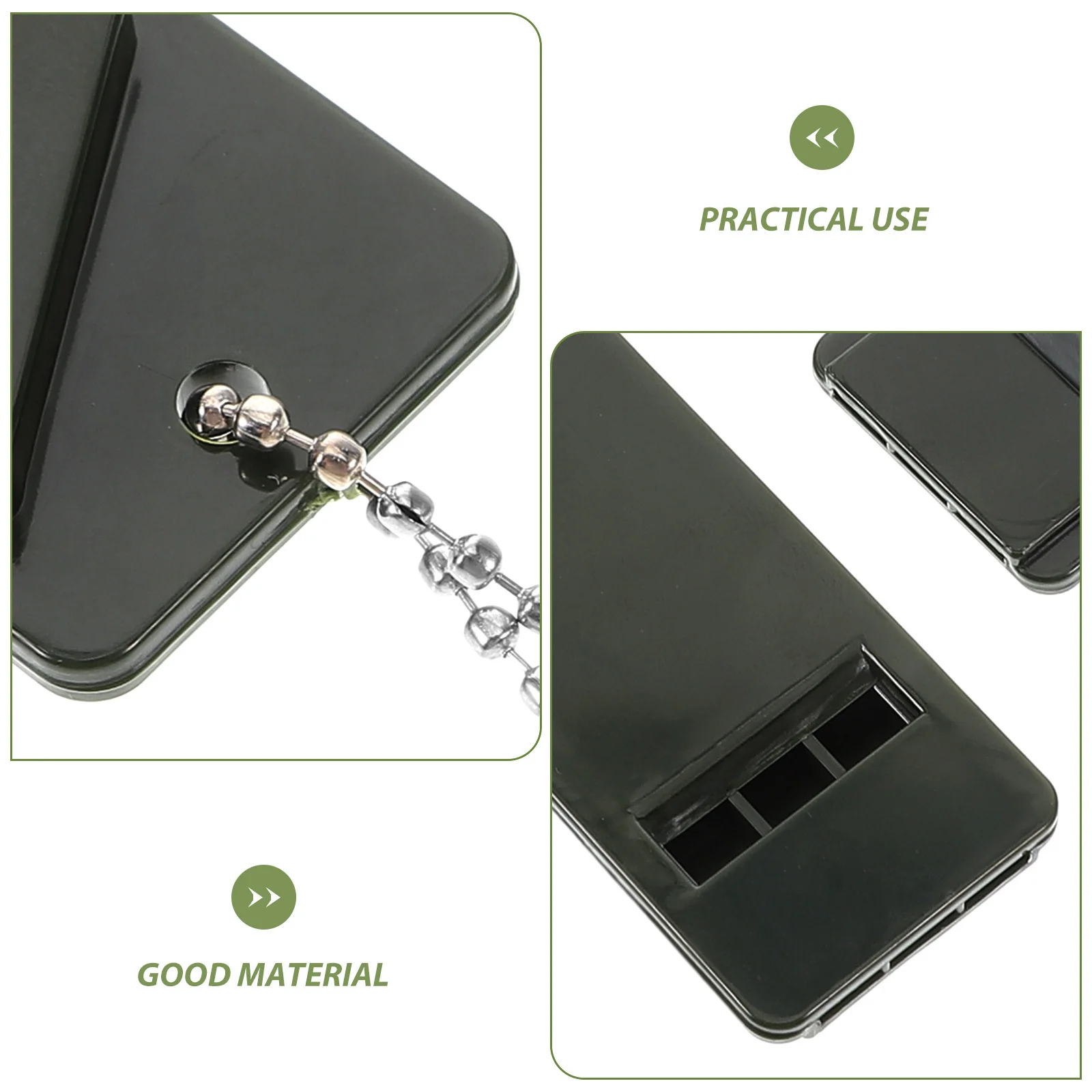 10 قطعة صافرة إنقاذ عالية التردد في الهواء الطلق التخييم في حالات الطوارئ التنزه القوارب إشارة