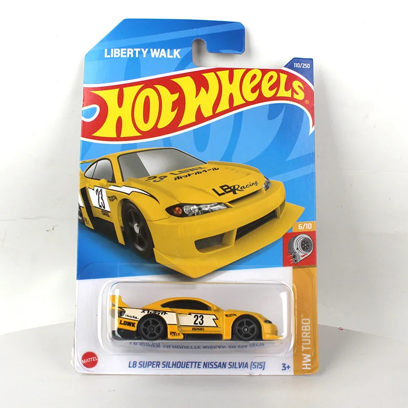 

2022-110 2023-17 Hot Wheels LB SUPER SILHOUETTE NISSAN SILVIA Mini Alloy Coupe 1/64 Metal Diecast Model Car Kids Toys Gift