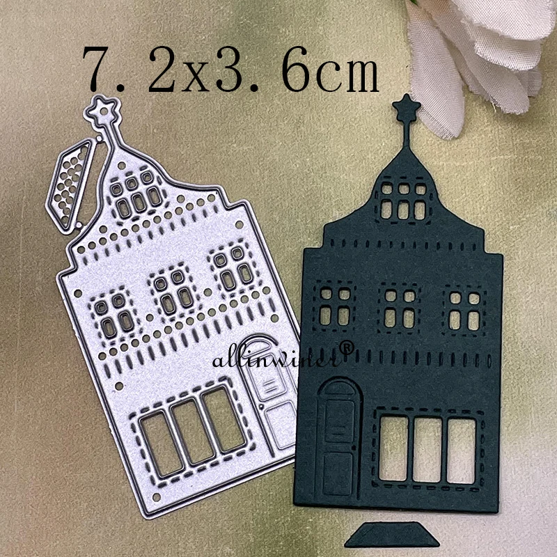 New House decoration Metal Cutting Dies for DIY Scrapbooking Album Paper Cards Decorative Crafts Embossing Die Cuts