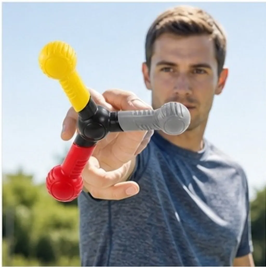 Reaction Speed Training Stick For Training Pool Hand-eye Coordination Multi-handle Ergonomic