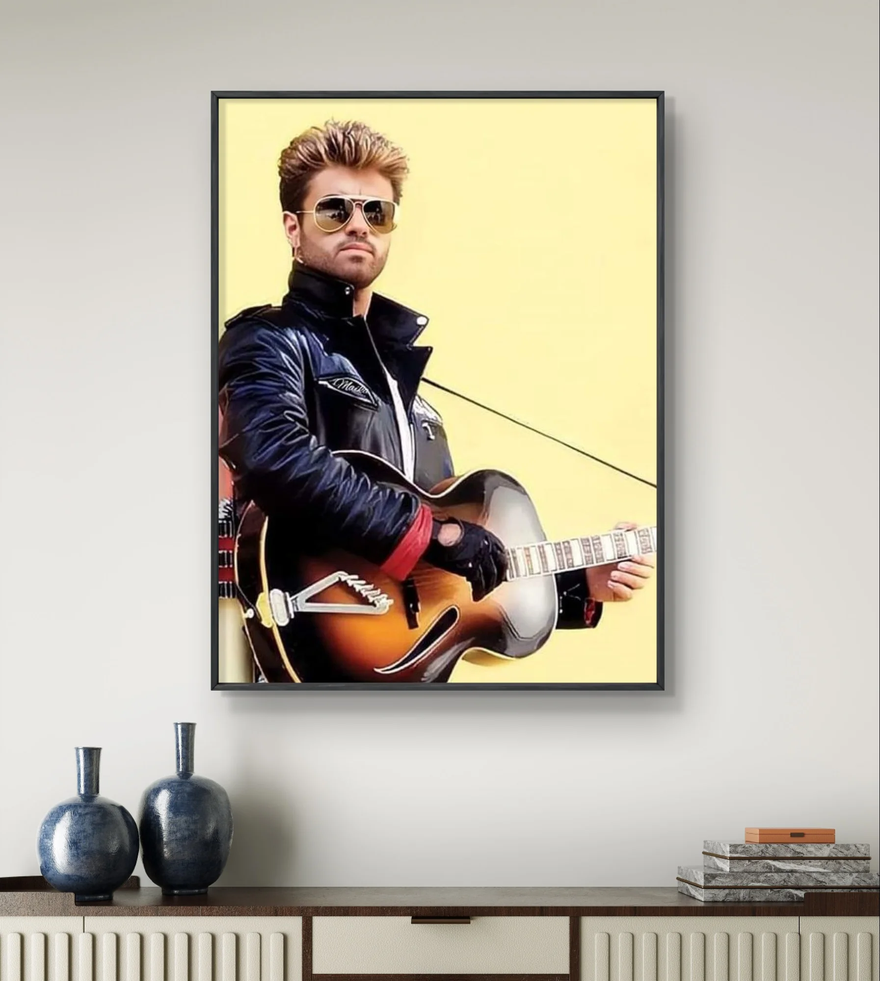 G-George Michael Diamond Painting Kit Rock Singer Poster Diy Diamond Embroidery Cross Stitch Music Fan Gift Hand Home Wall Decor