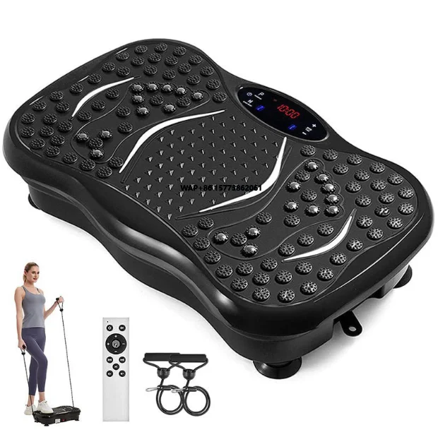 

Mini Vibration Plate Exercise Machine Home Use Body Workout Vibration Platform with Massage Function