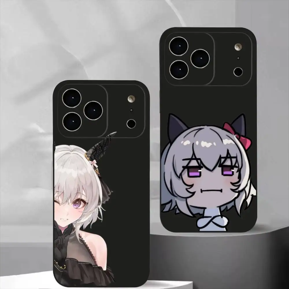 curren chan Umamusume Pretty Derby UMA Phone Case For iPhone 17,16,15,14,13,12,11 Plus,Pro Max, Soft Silicone Black Cover