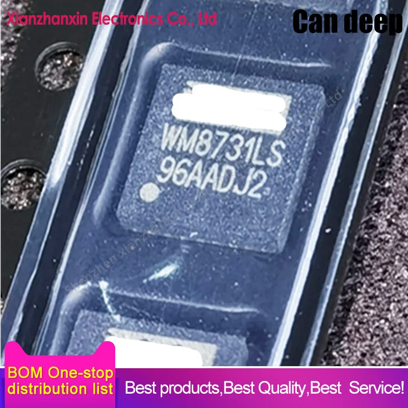 1pcs/lot WM8731LSEFL/R WM8731LS  QFN28 Audio codec IC