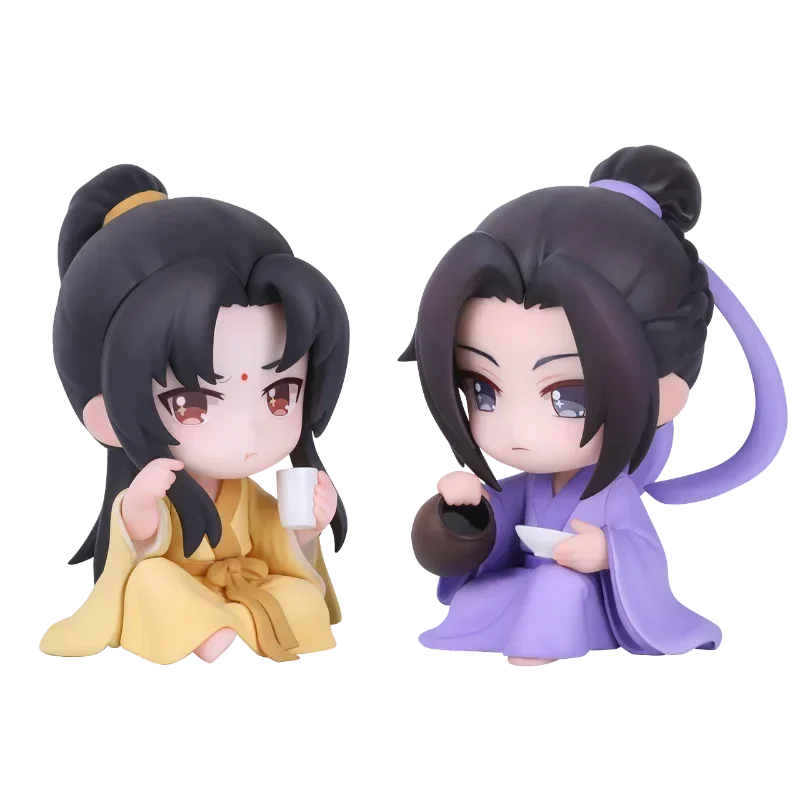 Original Anime Figures Evil Master Jiang Cheng Jin Ling Bathrobe Attached Special Code Action Figure Collectible Model Toys For