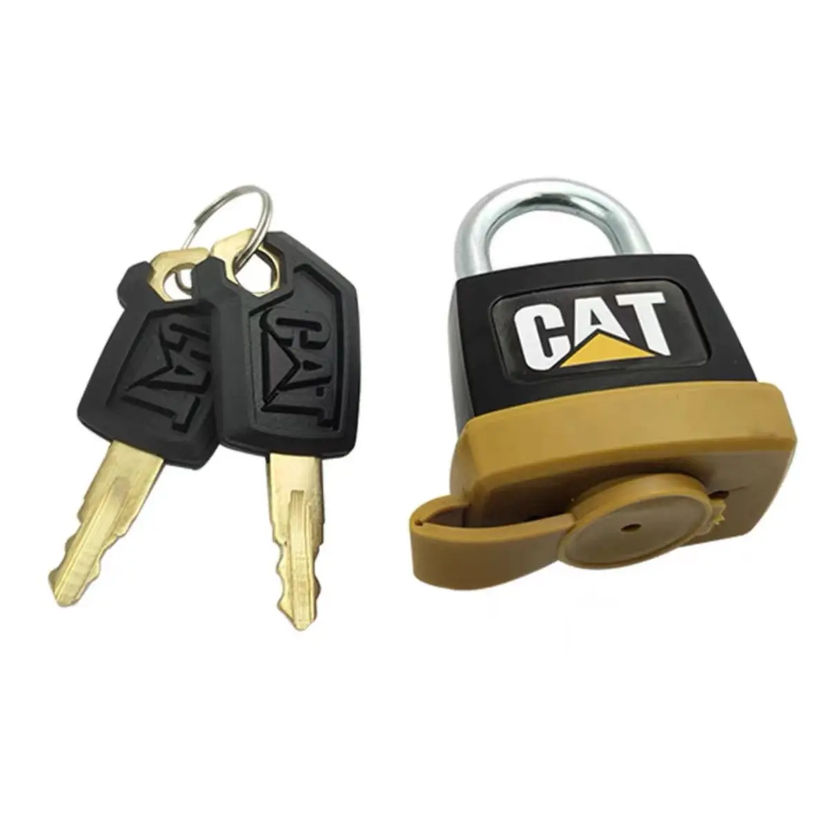 For Caterpillar Cater E320b/c E320d E336d E325d E323d E330 E349d Padlock Excavator Diesel Tank Cover F0008