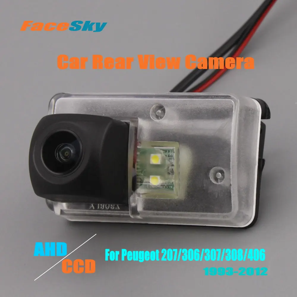 

Car Rearview Camera For Peugeot 207/306/307/308/406 1993-2012 Rear Back Dash Cam AHD/CCD 1080P Reverse Image Accessories