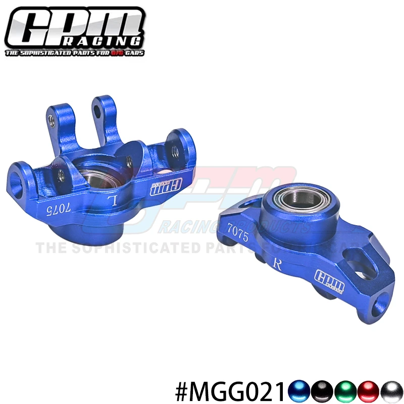 Bloque de dirección delantera GPM Alu 7075 para ARRMA 1/18 Granito Grom Typhon Grom