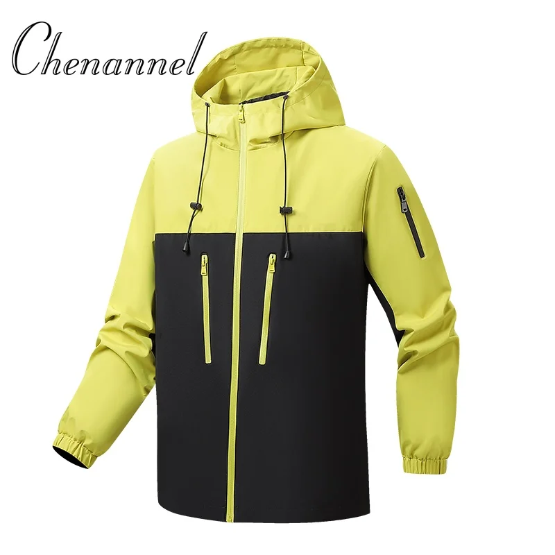 

New Men's Windproof Waterproof Windbreaker, 2025 Autumn Winter Outdoor Casual Outerwear