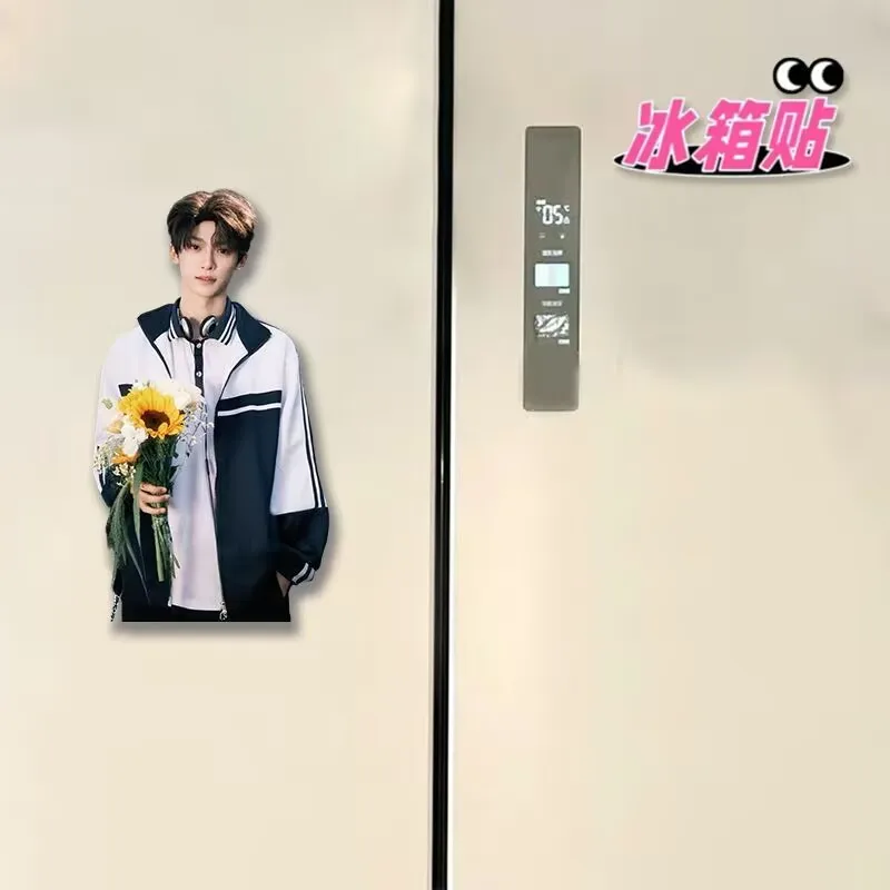 Amore inverso, magneti per frigorifero fantastici con magnete acrilico attorno a Ziyu, regali decorativi per frigorifero piatti e divertenti di fascia alta