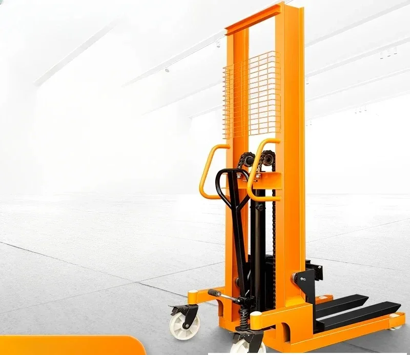 Manual forklift hydraulic pallet truck stacker lift forklift 1 ton 2 electric