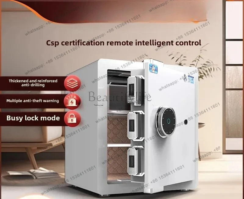 safe all-steel anti-theft intelligent remote invisible safe deposit box