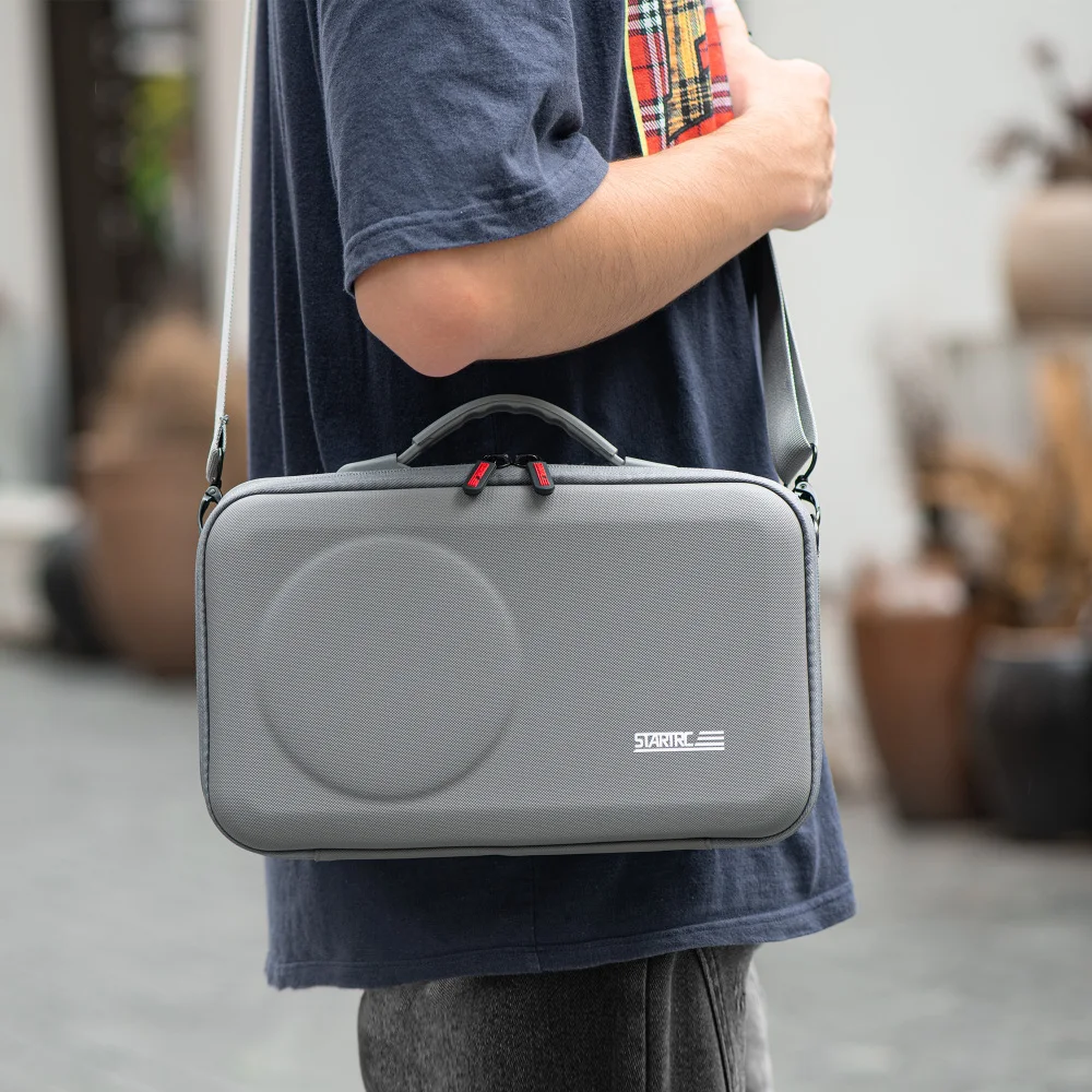 DJI 오즈모 360 파노라마 카메라용 STARTRC 휴대용 케이스, 보호 및 충격 방지 보관 가방, 여행용 숄더 박스 액세서리