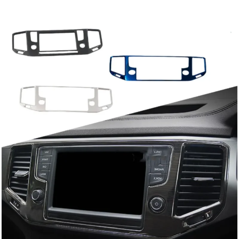 For VW Volkswagen Teramont Atlas 2017 2018 2019 2020 Car Trim Button Switch Center Console Decoration Navigation Box