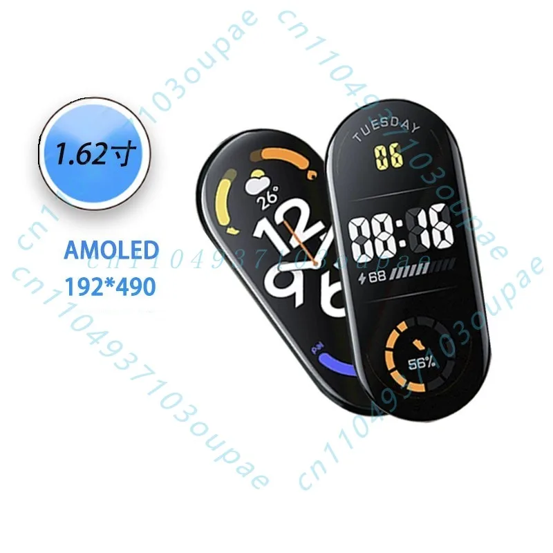 1-個-162-インチ-amoled-スマートウェアラブルブレスレットディスプレイ-192-490-カラースクリーン-qspi-インターフェイスデジタルデバイス画面
