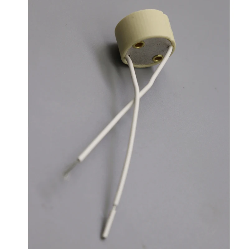 10pcs LED Strip Connector GU10 Socket For Halogen Ceramic Light Bulb Lamps Holder Base Wire Connector lamp holder