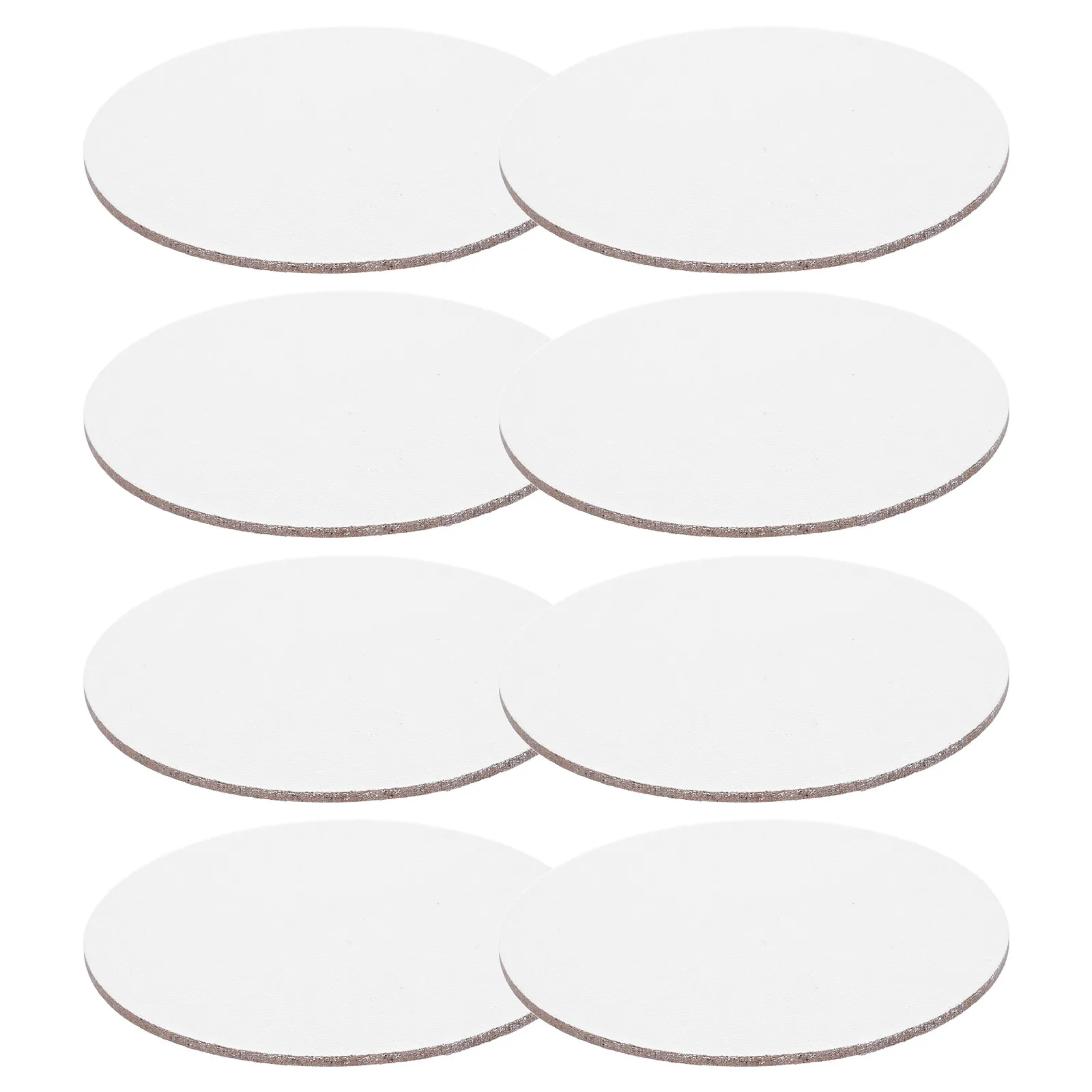 

8PCS 10CM Round Canvas Drawing Board Premium Art Painting Oil Tempera Acrylics DIY Gift for Students Hobbyists
