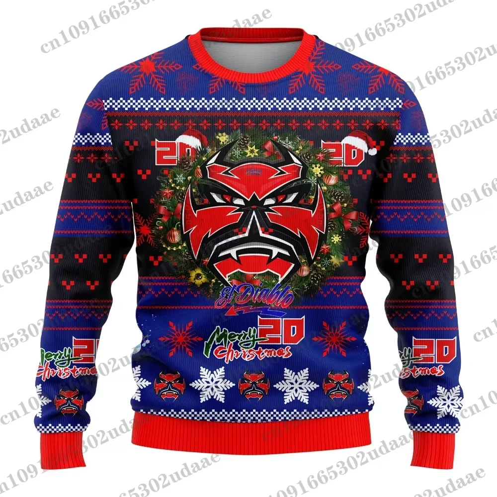 جديد 25-26 فابيو كوارتارارو رقم. 20 سائق عيد الميلاد متعة Crewneck البلوز الشتاء الاحتفال عيد الميلاد عارضة...