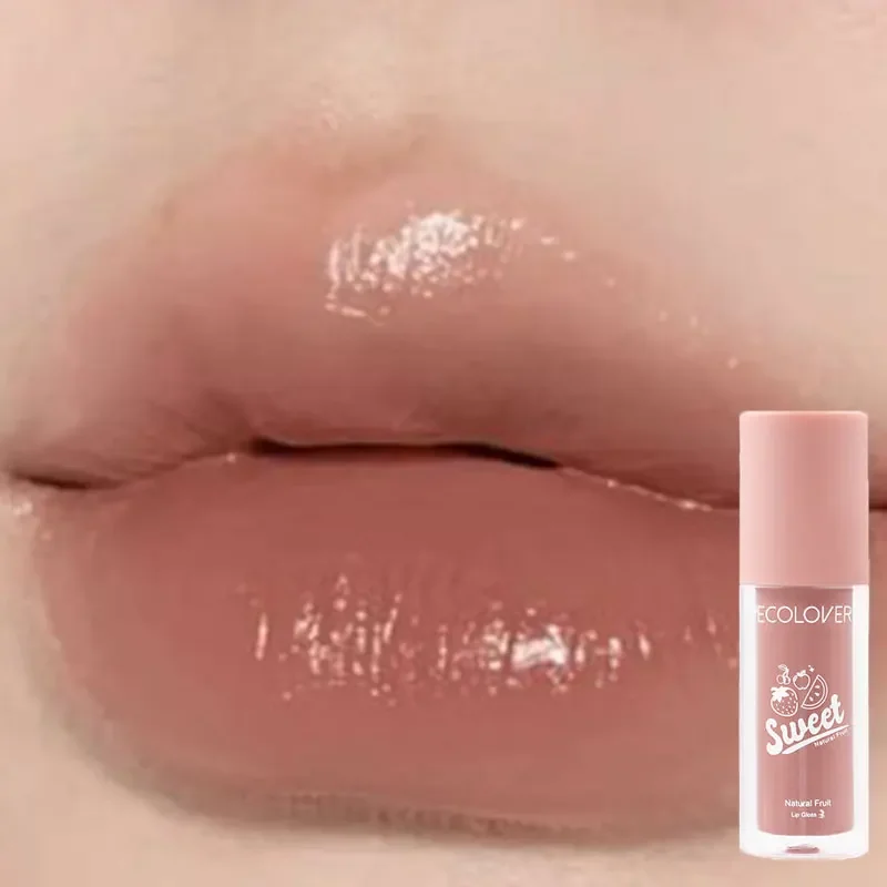 Lip Gloss Lip Balm Liquid Lipstick Mirror Glitter Lip Gloss Waterproof Lipstick Cosmetics Makeup Lipgloss For Women 1pcs