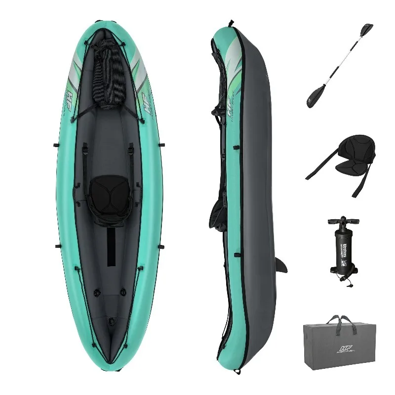 

Hydro-Force Ventura Elite X1 Inflatable Kayak Set 2.80 m X 86 cm Fishing Kayak air Boat