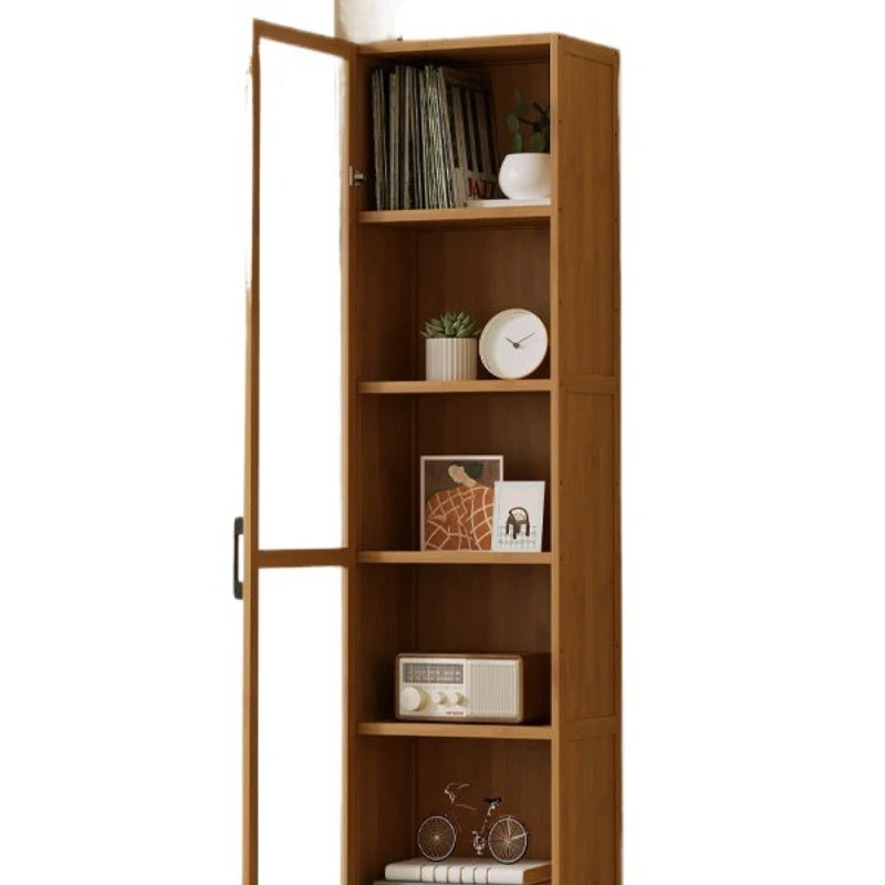 

Household bookcase, simple bookshelf floor-to-ceiling locker, simple and modern