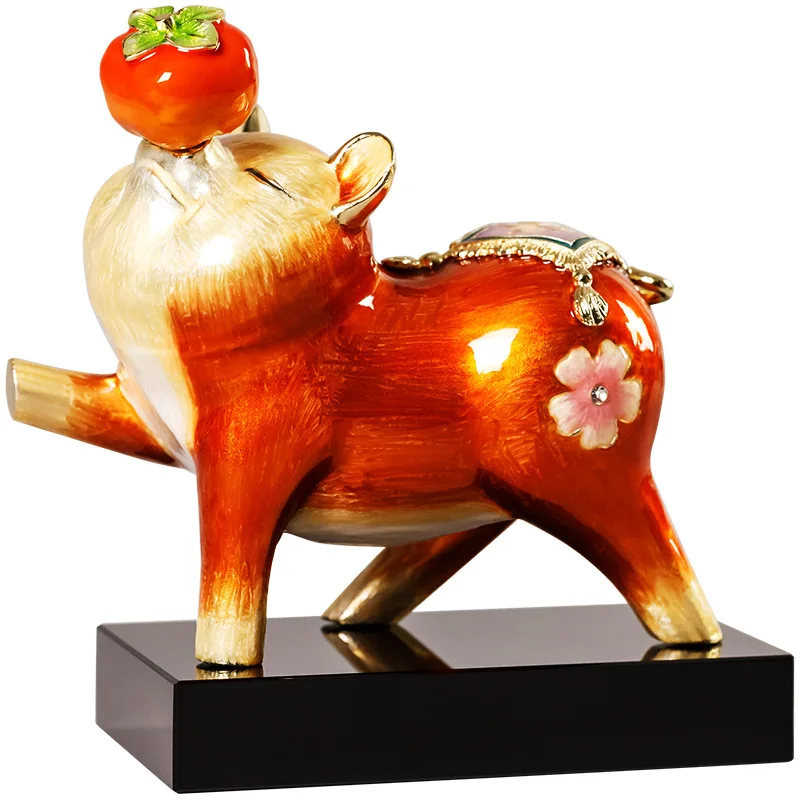 

Light luxury creative left ornament