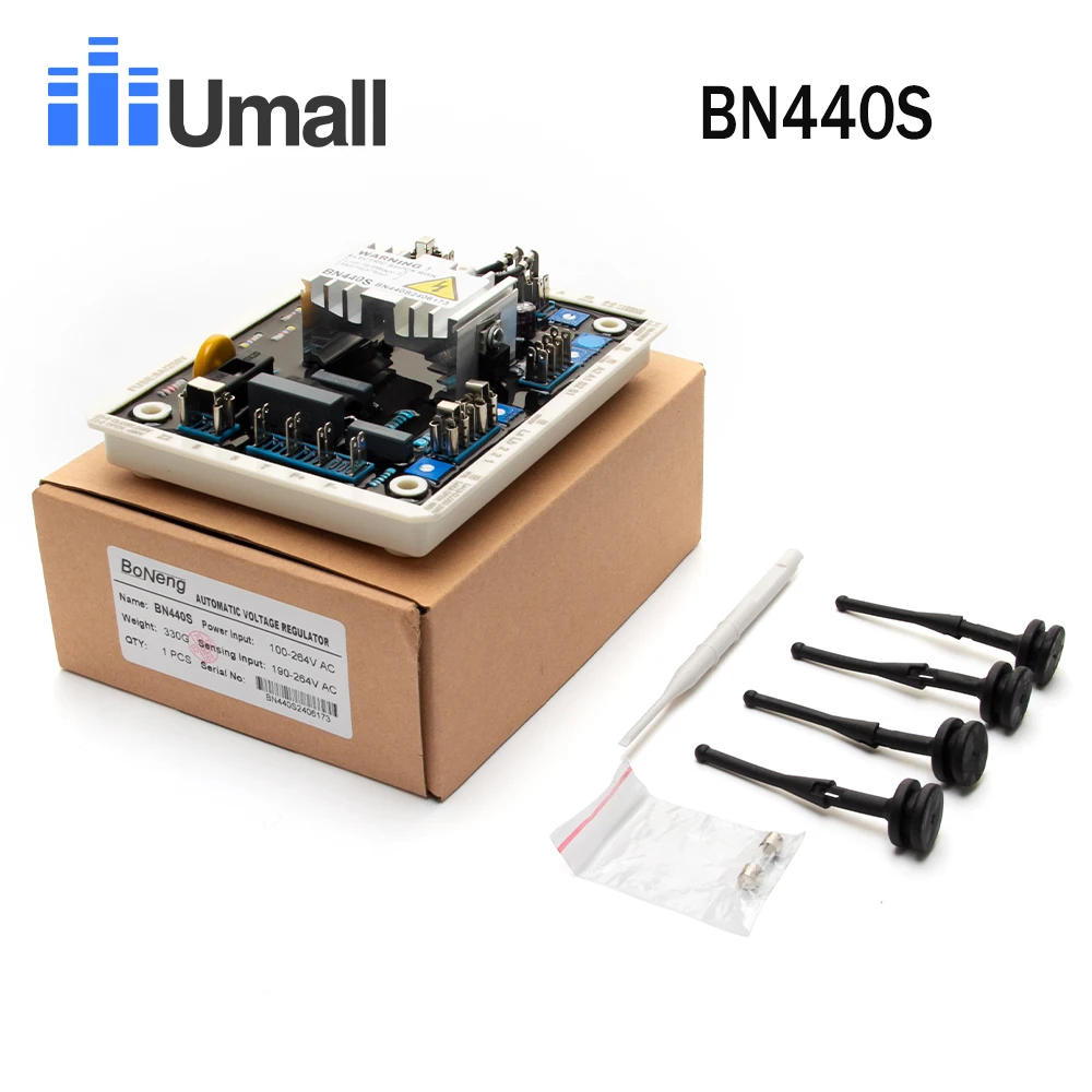 

Генератор BoNeng AVR BN440S, автоматический регулятор напряжения, стабилизатор дизельного электрического генератора, плата управления напряжением двигателя