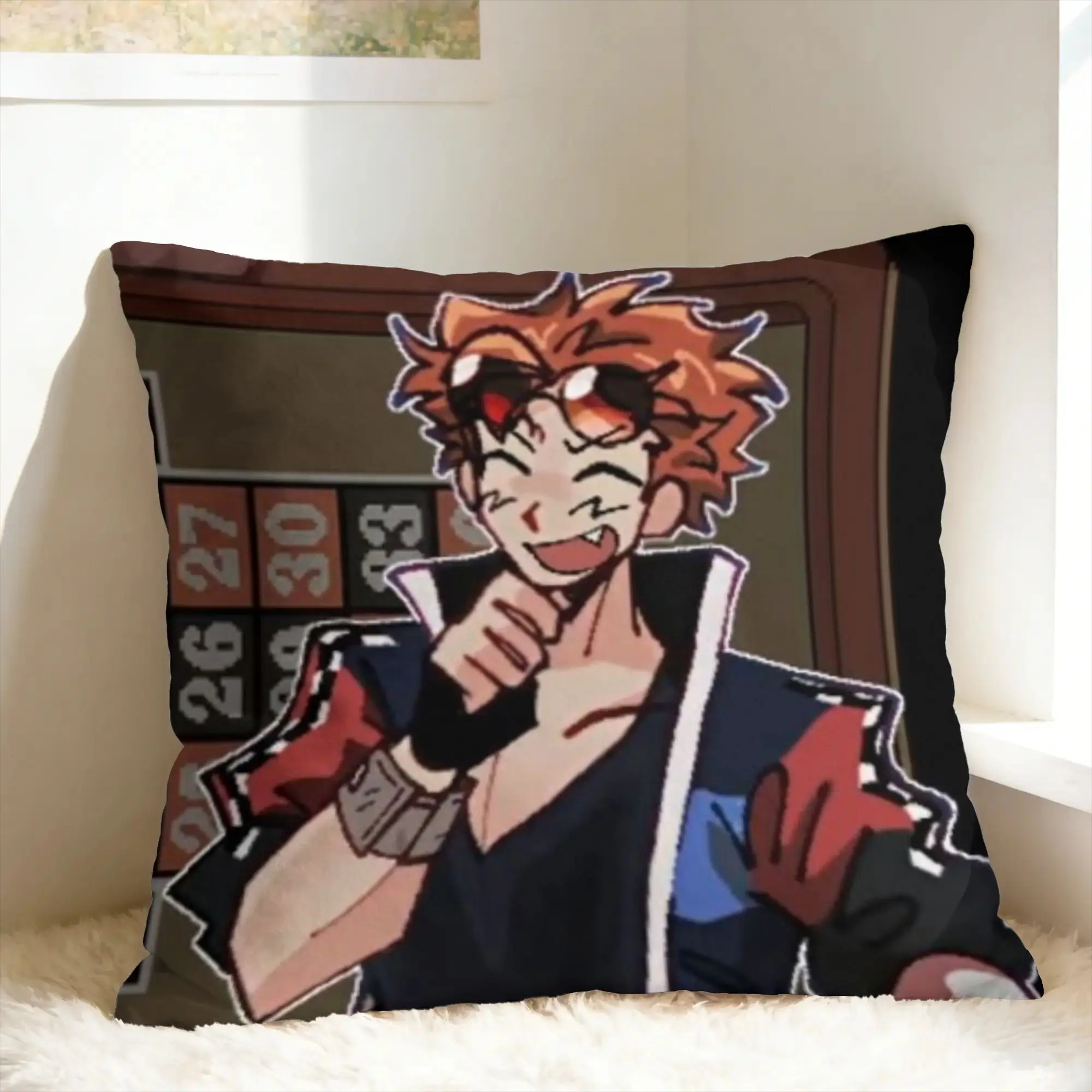 Pillow Cover Benny Jackpot Crash Course Eddie  Fashion Pillow Case For Chair Sofa Home Decor Pillowcases